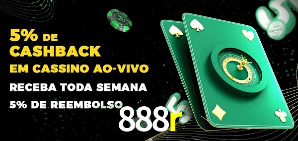 Promoções do cassino ao Vivo 888r